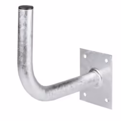 Bras mural - ERARD - 800940 - Zinc blanc - Pour parabole jusquà 60 cm