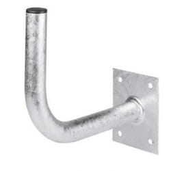 Bras mural - ERARD - 800940 - Zinc blanc - Pour parabole jusquà 60 cm