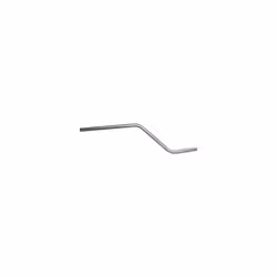Bras de déport en S - D.40 EN S 300 MM - ZINC BLANC