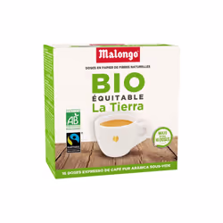 Présentation du Produit Les dosettes café Malongo Dosettes X16 La Tierra BIO CE offrent une expérience caféinée unique et res ...