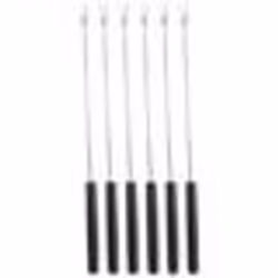 Tableandcook Lot de 6 fourchettes pour fondue noir - 3008392-6