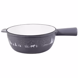 Poêlon à fondue SH005 Table&Cook. Pour faire fondre vos fromages et déguster vos fondues savoyardes selon la méthode traditio ...