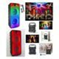 Enceinte Portable Bluetooth - MSD - FIRE-XXL - 800W - TWS - LED RGB - Micro Inclus