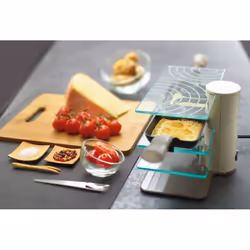 LAGRANGE 2 Transparence raclette 2 personne(s) 900 W Noir, Transparent - Vue supplémentaire 6