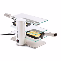 LAGRANGE 2 Transparence raclette 2 personne(s) 350 W Transparent, Blanc