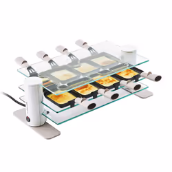 LAGRANGE 8 Transparence raclette 8 personne(s) 900 W Transparent, Blanc