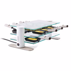 LAGRANGE 8 Transparence raclette 8 personne(s) 900 W Transparent, Blanc