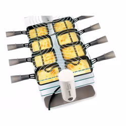 LAGRANGE 8 Transparence raclette 8 personne(s) 900 W Transparent, Blanc - Vue supplémentaire 7