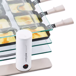 LAGRANGE 10 Transparence raclette 10 personne(s) 1400 W Transparent, Blanc