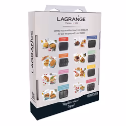 LAGRANGE Premium Gaufres Plaques Grill/Panini Assiette
