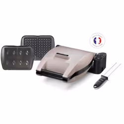 LAGRANGE Premium Gaufres, 2 gauffre(s), Rectangulaire, Gris, 1200 W, 230 V, 50 Hz
