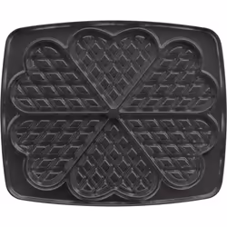 Plaque LAGRANGE Plaq. gaufre coeur antiadhesive Super 2