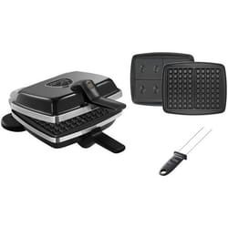 LAGRANGE Super 2 Antiadhésif 4 gauffre(s) 1000 W Noir