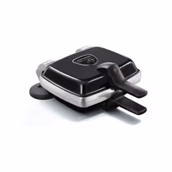 Croque, gaufrier, gaufrette LAGRANGE super 2 antiadhésif noir gaufres +GT+CM