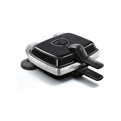Croque, gaufrier, gaufrette LAGRANGE super 2 antiadhésif noir gaufres +GT+CM