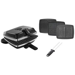 LAGRANGE Super 2 Antiadhésif 2 gauffre(s) 1000 W Noir