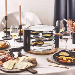 Lagrange Evolution Raclette 8 Personnes 900W Noir Bois Verre - Vue supplémentaire 5