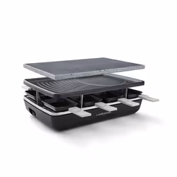 LAGRANGE Elément raclette 8 personne(s) 1200 W Noir