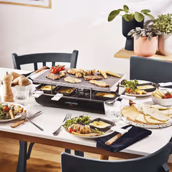 LAGRANGE Elément raclette 8 personne(s) 1200 W Noir - Vue supplémentaire 5