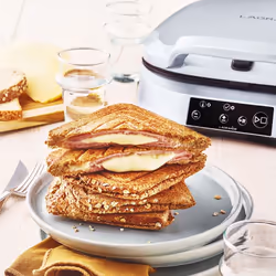 LAGRANGE 189410 gaufrier et appareil à croque-monsieur 1800 W Gris - Vue supplémentaire 5