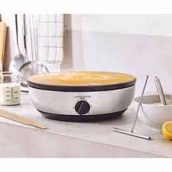 LAGRANGE Crêpière Pro appareil à crêpes 1 crèpe(s) 3000 W Noir, Acier inoxydable - Vue supplémentaire 2