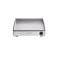 Plancha électrique LAGRANGE Pro 50M noir à poser, 50x40 cm + kit d'accessoires