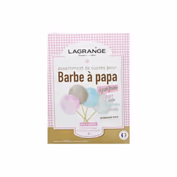 Etui de 500 g comprenant 4 sachets de 125 g des parfums : vanille, fraise, cola, framboise 20 bâtonnets inclus pour réaliser  ...