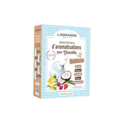 Lagrange - aromatisation 5 parfums citron fraise vanille coco framboise framboise 1231257