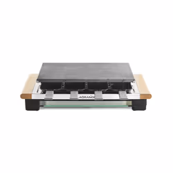 LAGRANGE Elegance raclette 8 personne(s) 1100 W Platine, Acier inoxydable, Bois