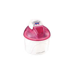 LAGRANGE 409001 Sorbetière traditionnelle 1,5 L 12 W Rose, Blanc