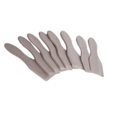 Lot de 8 spatules en bois pour pieces cuisson petit...