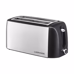 LAGRANGE 519010, 2 part(s), Noir, Acier inoxydable, Plastique, Acier inoxydable, Boutons, Rotatif, 1400 W, 230 V