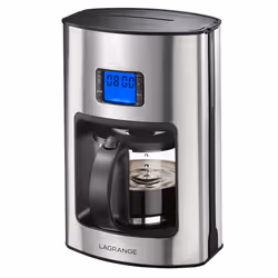 LAGRANGE NAOS, Machine à café filtre, 1,5 L, Acier inoxydable