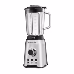 LAGRANGE 609 021, Mélangeur de table, 2 L, Pileur de glace, 1200 W, Acier inoxydable