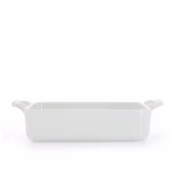 Revol Belle Cuisine, Plat à lasagnes, Rectangulaire, Porcelaine, Blanc, France, 1 pièce(s)