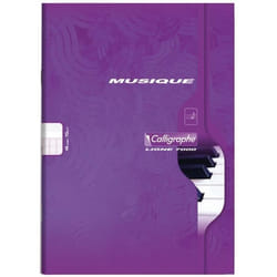 CLAIREFONTAINE Cahier musique - 21x297cm - 70g - 48 pages