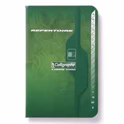 Clairefontaine 821C carnet d'adresse