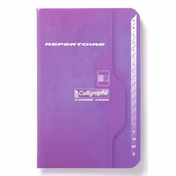 Clairefontaine 821C carnet d'adresse