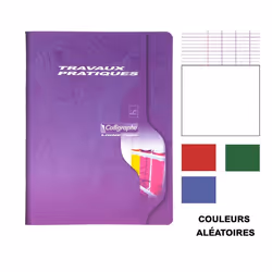Cahier Travaux Pratiques Piqué - Clairefontaine - 96p - Séyès+Uni - Divers Coloris