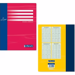Cahier de brouillon 17x22 96p grand carreaux