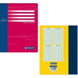 Cahier de brouillon 17x22 96p grand carreaux