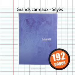 Cahier piqué 24x32 192 pages séyès papier 70 g…