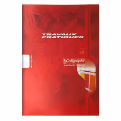 Cahier - CALLIGRAPHE - T.P. piqué 21x297 - 48 pages - 70g - Mixte