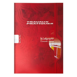Cahier - CALLIGRAPHE - T.P. piqué 21x297 - 48 pages - 70g - Mixte
