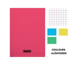 Cahier - 17x22(cm) - Petits carreaux - 96 pages - couverture en polypro - sans spirale - Clairefontaine - Calligraphe