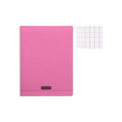 Cahier piqué - CALLIGRAPHE - 21x297 cm - 96 pages - 90g - Seyès - Rose