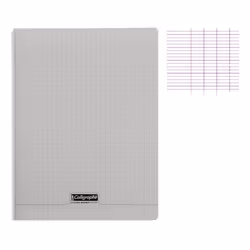 Cahier piqué - CALLIGRAPHE - 24x32 cm - 48 pages - 90g - Grands carreaux Seyès