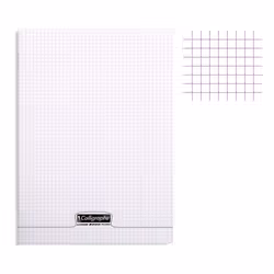 Cahier piqué - CALLIGRAPHE - 24x32cm - 48 pages - 90g - Incolore
