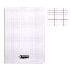 Cahier piqué - CALLIGRAPHE - 24x32cm - 48 pages - 90g - Incolore