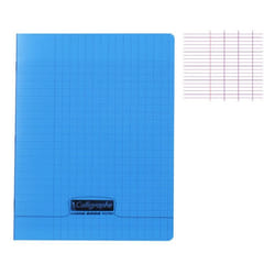 Cahier piqué - CLAIREFONTAINE - 8000 POLYPRO - 17x22cm - 192 pages - 90g/m²